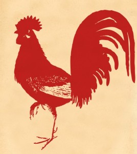 vintage-red-rooster