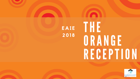 Meet us at the Orange Reception!