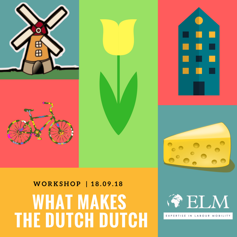 What makes the Dutch, Dutch workshop | September ’18