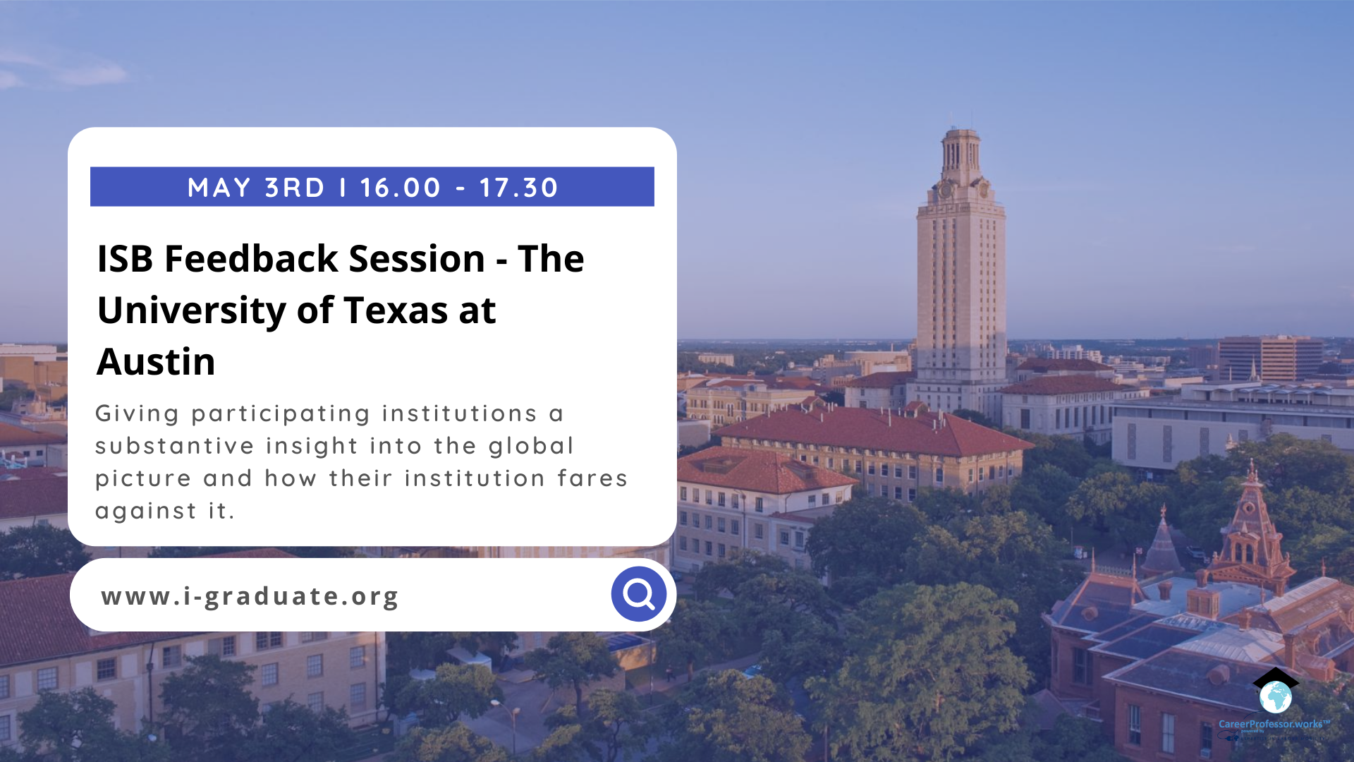 ISB FEEDBACK SESSION 2022, UNIVERSITY OF TEXAS AT AUSTIN