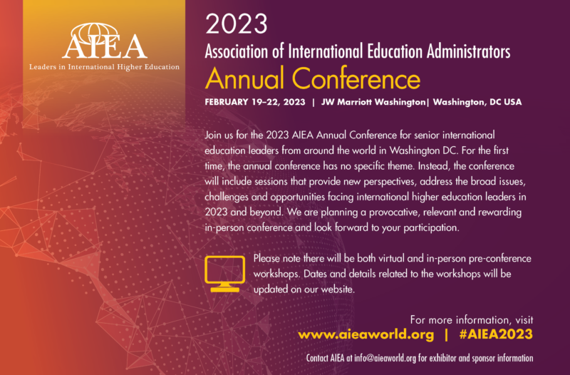 AIEA 2023 – The Return on Investment in Employability for Universities, Students, and Beyond