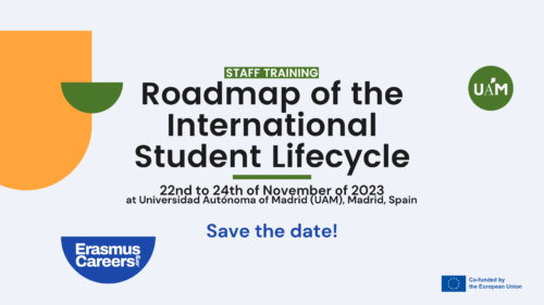 Erasmus Careers | Training in Madrid “Roadmap of the International Student Lifecycle”